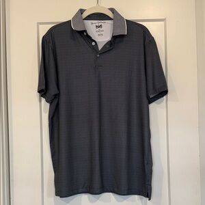 Hickey Freeman Dark Blue Polo Shirt